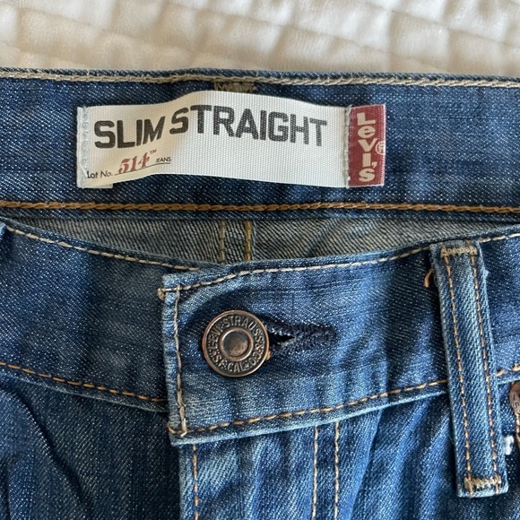 MENS LEVIS 514 JEANS 34 X 32 SLIM STRAIGHT - Picture 5 of 13